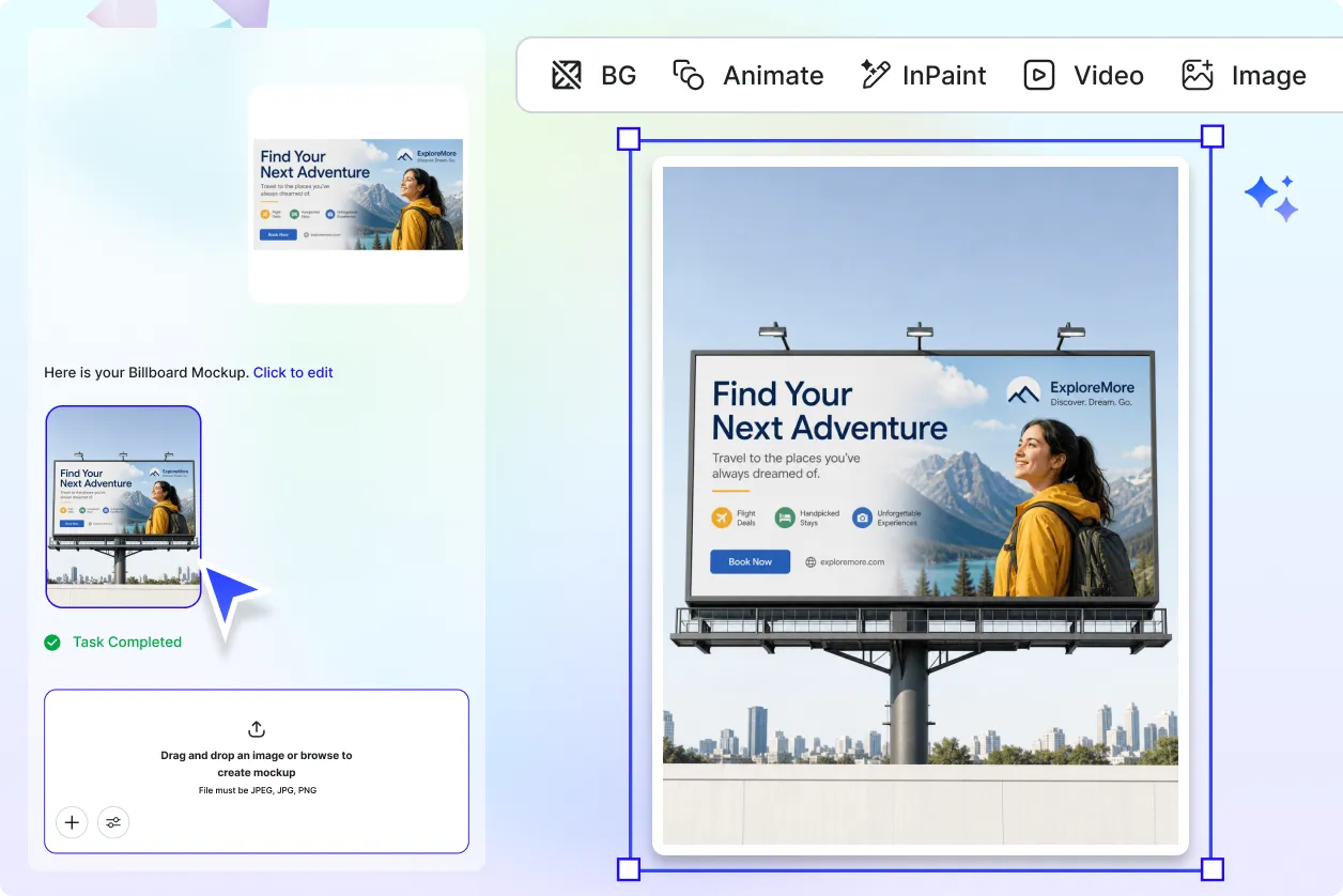 Free AI Billboard Mockup Generator, Online AI Billboard Mockup Maker Free AI Billboard Mockup Generator, Online AI Billboard Mockup Maker